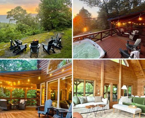 Altamont House | Relaxing Mossy Falls Cabin with Hot Tub for Families