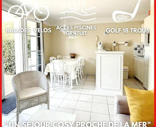 Bourgenay House | Discover MOULIN VERT RIVAGE: Golf Retreat with Free Pools