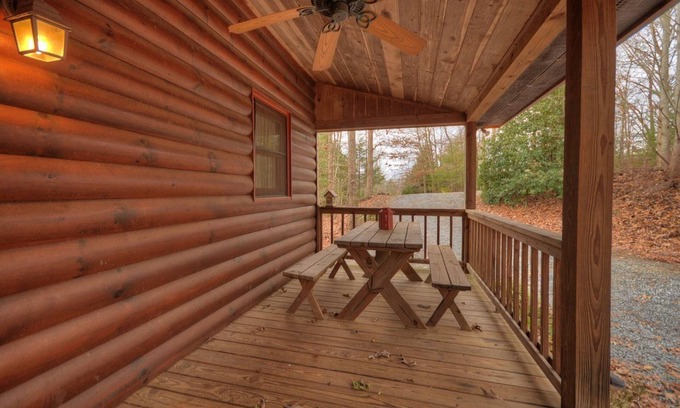 My Mountain Cabin | Private Mountain Cabin Suite with Fire Pit & Kitchenette