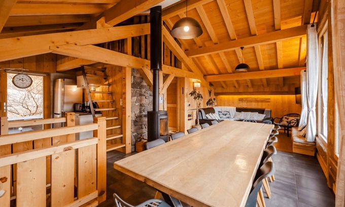 Ventron Ski Chalet | Relax at Chalet "La grange à Henry" with Sauna & Pool