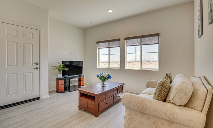 Victorville Apartment | Mountain & Desert Views: Cozy Apt in Victorville!
