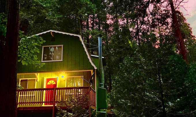 Alta Sierra Cabin | Inviting Mountain Forest Cabin with Trails and River Rafting