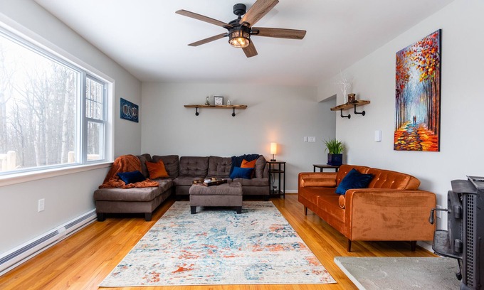 Roxbury House | Mountain Retreat with Hot Tub, Scenic Views & Game Room