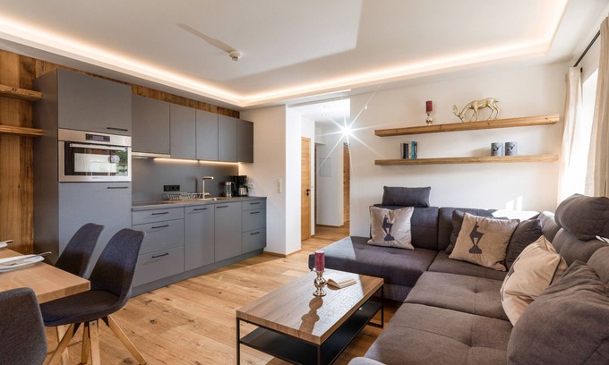 Kitzbuehel Apartment | Mountain View: 2 Bedroom Apartment in Kirchberg, Rated 9.8