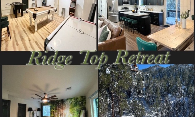 Oak Knoll Village House | Serene Mountain View Estate with Jacuzzi & Game Room