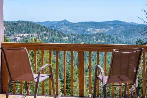 Evergreen House | Scenic Mountain View Apartment Steps from Downtown & Trails