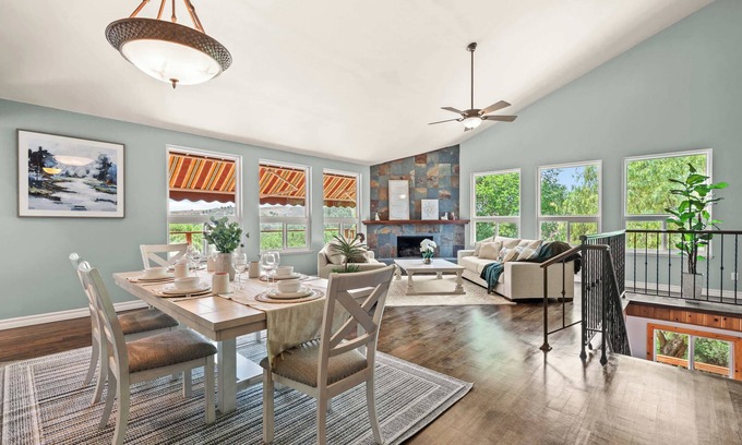 Pomona House | Mountain View Family Retreat w Game Room & Scenic Decks