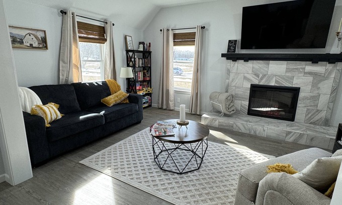 Mountain View Other | Modern Mountain View Farmhouse with Pool & Dining Options