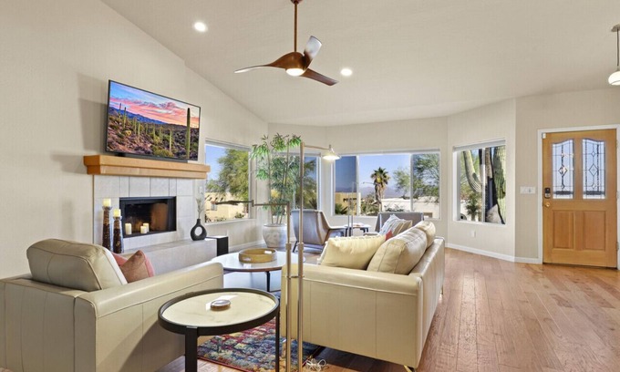 Fountain Hills House | Relaxing Mountain View Getaway in Fountain Hills with Hot Tub