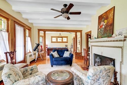 Napanoch House | Mountain View Victorian: Family-Friendly with Pool & Hot Tub