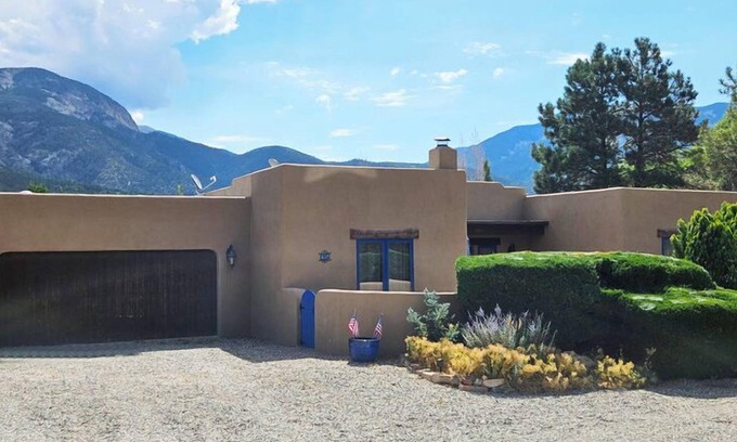 Arroyo Seco House | Invigorating Mountain Views with Hot Tub and Indoor Pool