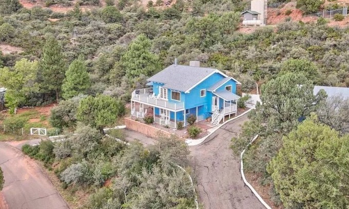 Strawberry House | Inviting Mountain Retreat with Game Room and BBQ Area