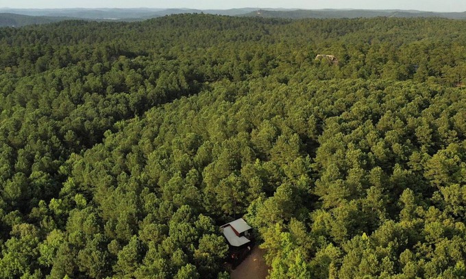 Broken Bow Cabin | Mountain Vista: Secluded Cabin with Scenic 50-Mile Views
