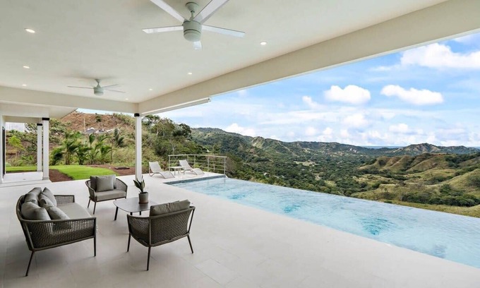 Coco House | Mountaintop 4-Bedroom Retreat with Pool and Ocean Views