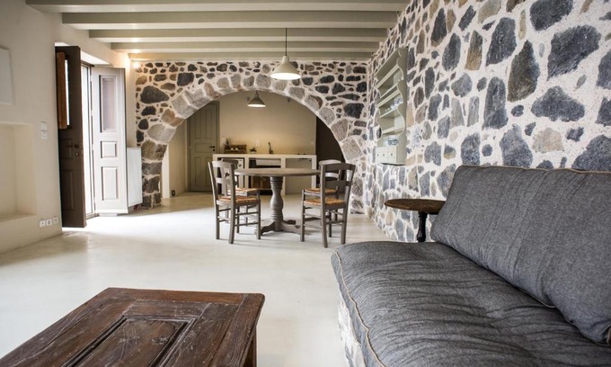 Nisyros House | Pet-Friendly Moustafa Stone House with Oceanfront Views