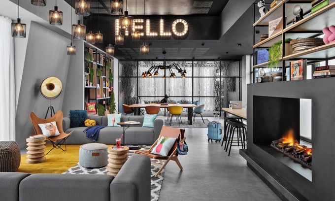 Colombier-Saugnieu Hotel | Eco-Friendly Escape at Moxy Lyon Airport - Rated 8.8/10