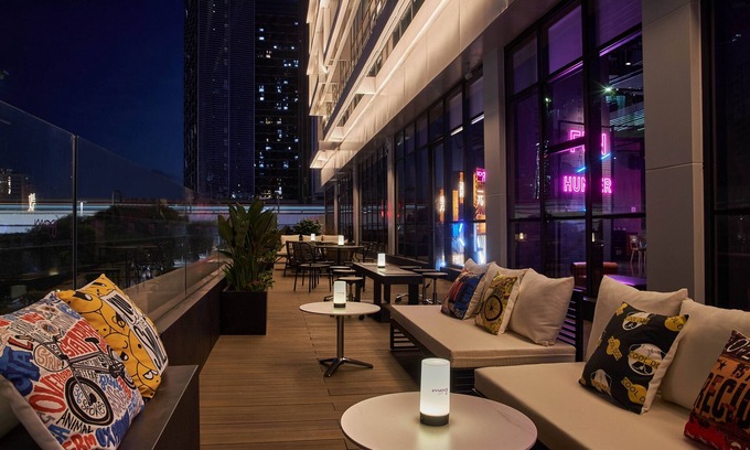 Futian CBD Hotel | Experience Moxy Shenzhen North Station with Pool & Dining