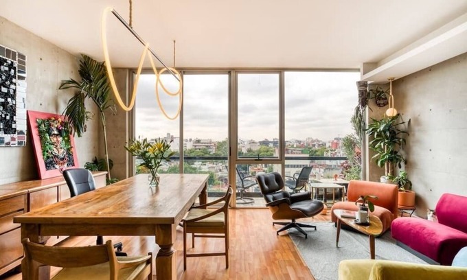 La Condesa Apartment | Mr.W Artistic Loft 3BR Condesa