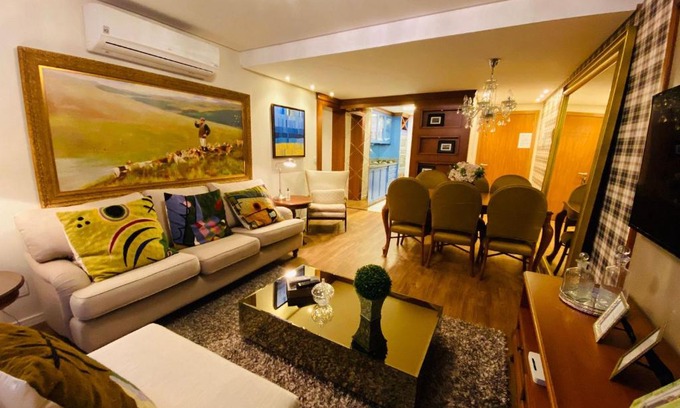 Dutra Apartment | Pet-Friendly Haven: MRG - Luxo 2D Near Avenida Borges