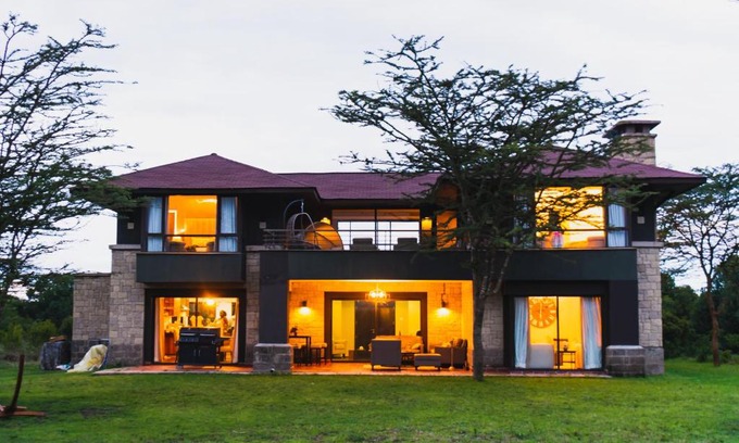 Nanyuki Villa | Experience Nature at Mtalii Bush Palace with Pool Access