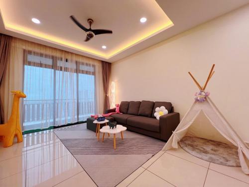 Setia Tropika Apartment | Muji Style Luxury Two Bedrooms Condo 1-7pax at D Secret Garden - Johor Bahru-Mid Valley-Paradigm Mall-Dato Onn-Setia Tropika-Kempas-UTM