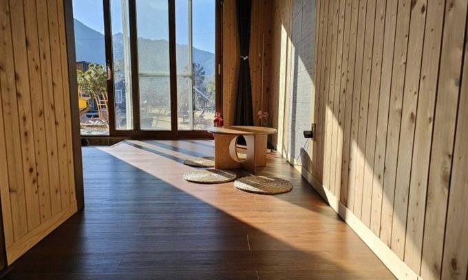 Seolcheon-myeon House | Eco-Friendly Muju Windmills and Streams Pension Awaits You