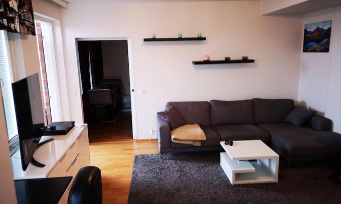 Tampere Apartment | Cozy Apartment with Sauna and Large Balcony for Families