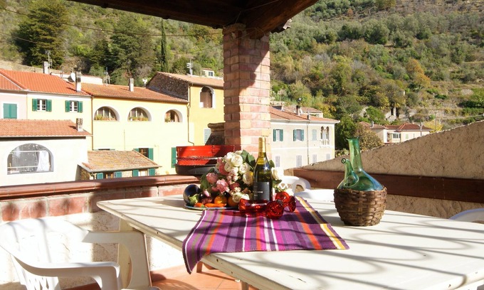Dolcedo Apartment | Mulino: Family-Friendly Stay with Breakfast & Kitchen Access