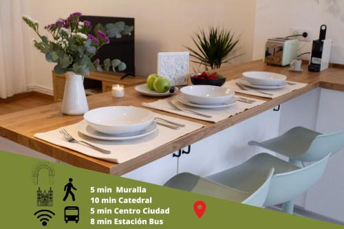 Lugo Apartment | Discover Muralla de Tata: Family-Friendly & Rated 9.6/10