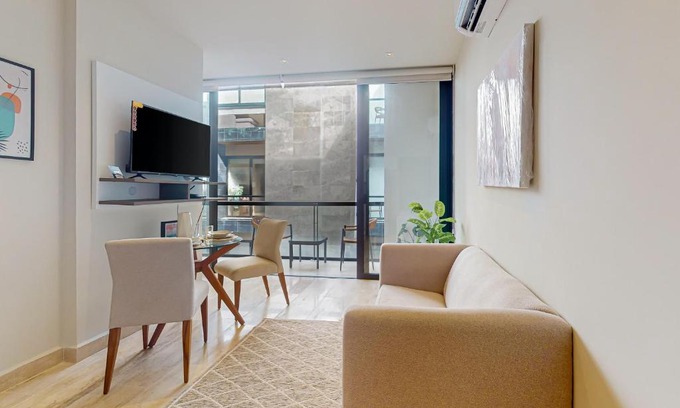 Centro Apartment | Guest Rated 10/10: Musa del Carmen 403 with Pool Access