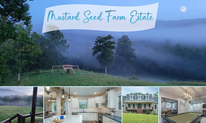 Saluda House | Mustard Seed Farm Estate l sleeps up to 16 people