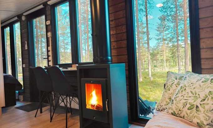 Kolari Cottage | Ylläs Mustikka: Cozy Retreat with Sauna and Terrace
