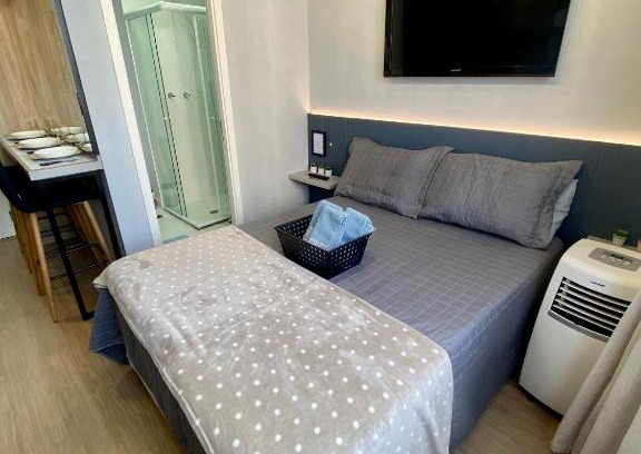 Bras Apartment | Prime Apartment Steps from Brás Metro with Ocean Views