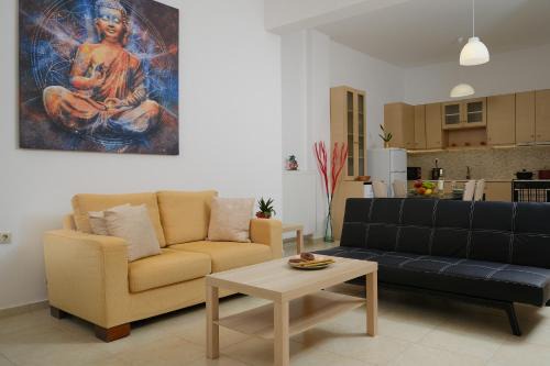 Makrys Tichos Apartment | Relax at My AVRA Flat in Agioi Apostoloi, Chania