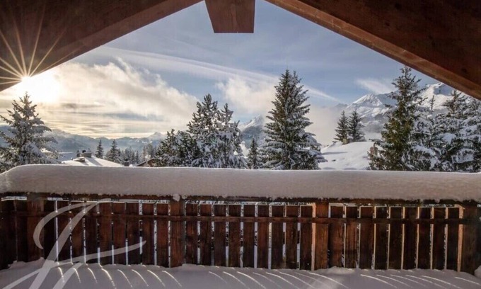 Lens Ski Chalet | Cozy Chalet Retreat in Crans Montana with Family-Friendly Amenities
