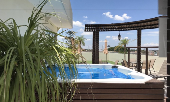 Celaya Hotel | Relax at My Home Suites with Pool, Spa & Family Friendly Fun