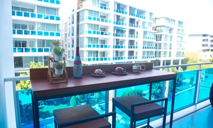 Khao Takiab Apartment | Relax at My Resort Hua Hin E306 with Private Pool & Family Perks