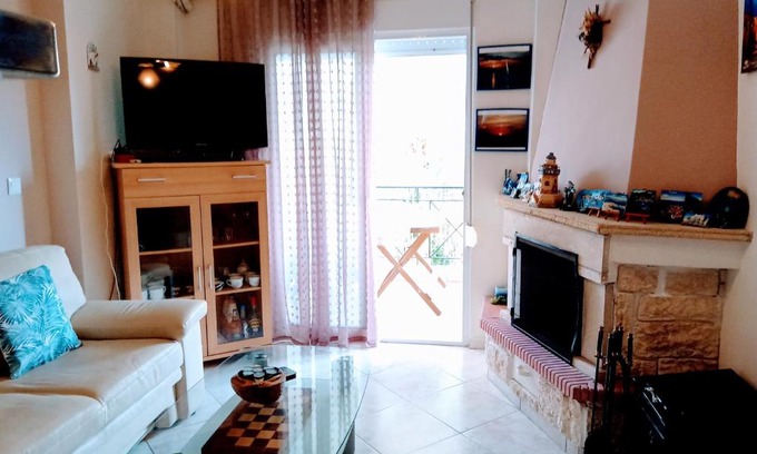 Kallithea Apartment | Home Away from Home: Child-Friendly Haven with Top Reviews
