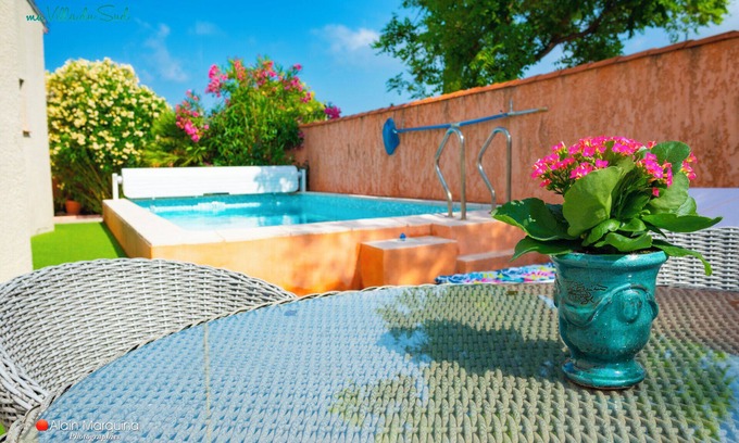 Frontignan Villa | Relax at My Villa in South France with Private Pool & Ocean View