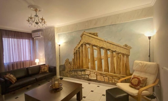 Kolokinthou Apartment | Experience MyAcropolis: Top-Rated 4-Star Family Retreat