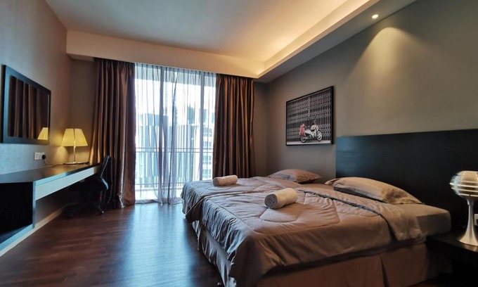 Bunga Paya Pantai Apartment | Family-Friendly Retreat at Thermospace The Shore T1-23A
