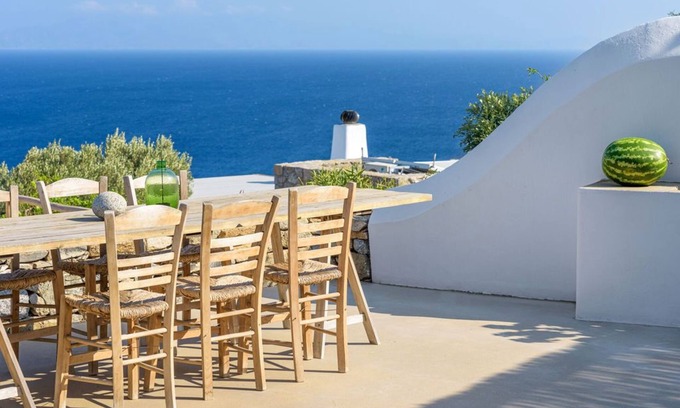 Paraga Villa | Mykonian Private Villa with Pool & Ocean View - 10/10 Rated