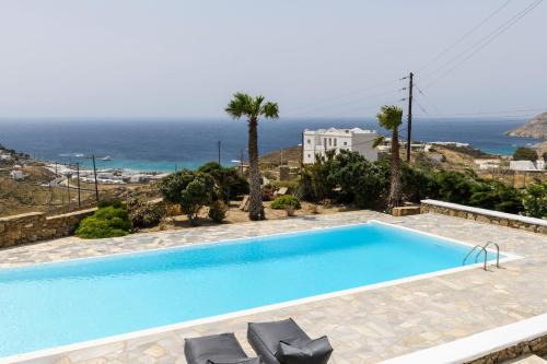 Elia Villa | Elegant Mykonos Villa with Pool and Oceanfront Views