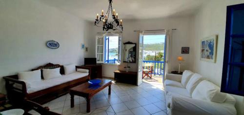 Platis Gialos Apartment | Pet-Friendly Mykonos Heritage Apartment with Ocean Views
