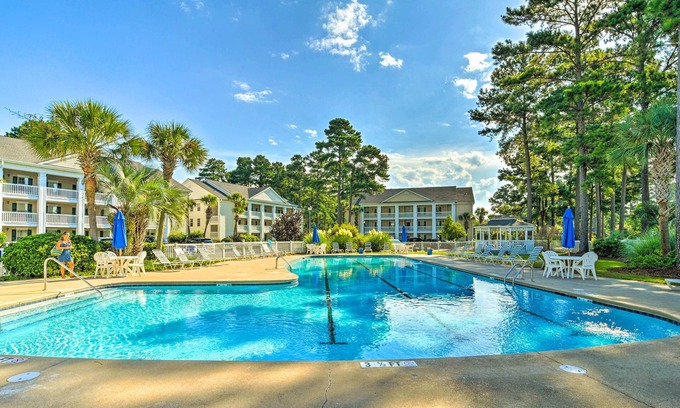 Waterford Plantation Condo | Beach Golf Villa in Myrtle Beach with Pool & Spa Amenities