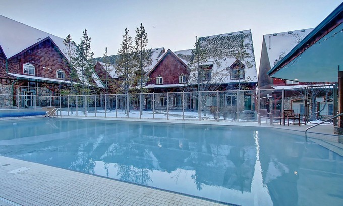 Canmore Ski Chalet | Inviting Mountain Condo Getaway with Year-Round Heated Pool