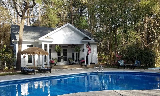Southern Pines Cottage | Enchanting Mystical Cottage with Pool in Southern Pines