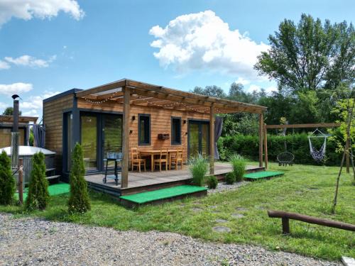 gmina Stezyca House | Experience NAD BRZEGIEM WISŁY with Pool and Ocean View
