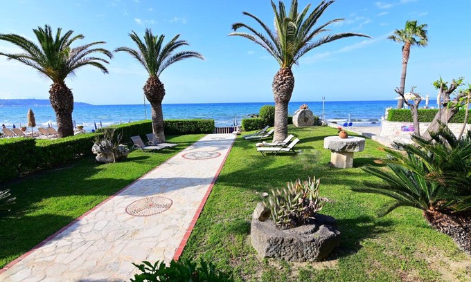 Argassi Apartment | Oceanfront Escape at Nadia's Studios & Apartments