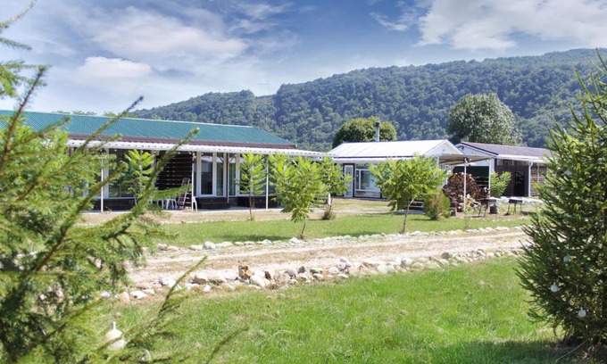 Besleneyevskaya House | Nakhalenok Guest House: Pet-Friendly Oasis with Pool Access
